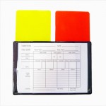 Soccer Referee Card
