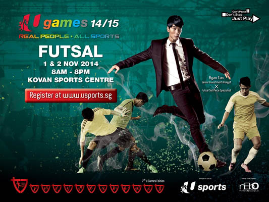 U Games Futsal 2014-15 banner